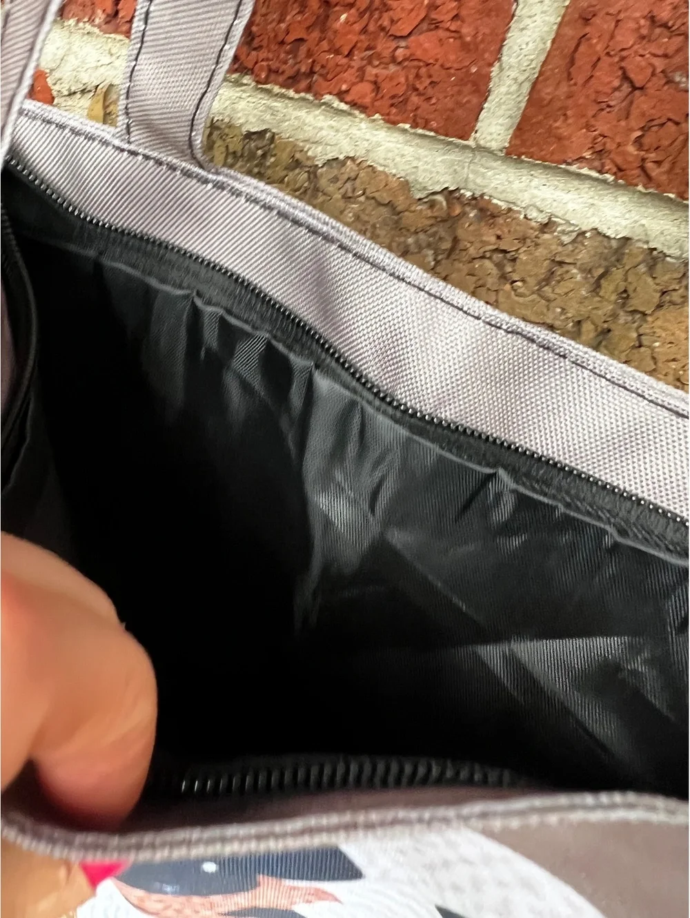 Earthy Multicolored Sheep Canvas Zipper Tote Purse Bag